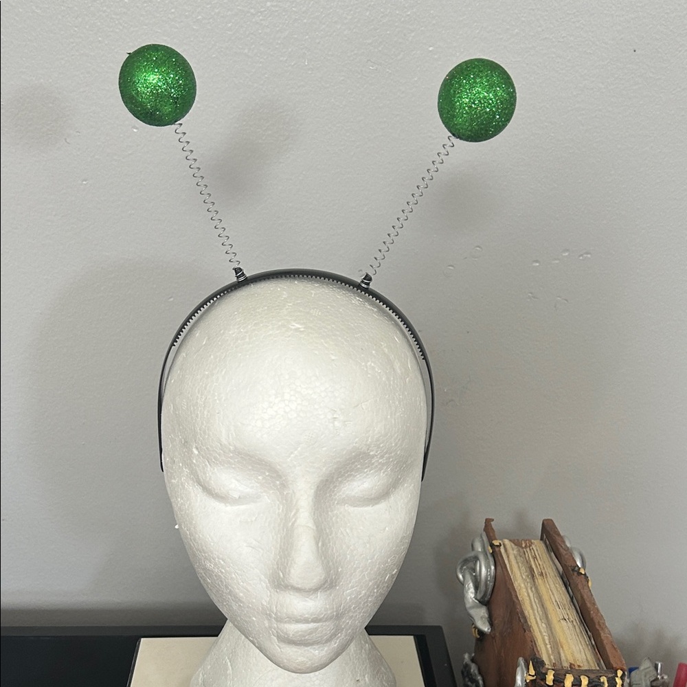 Green Antenna Headband